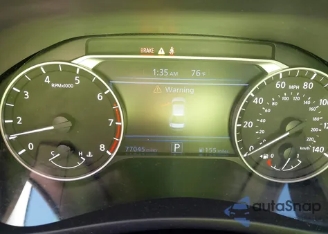 2022 Nissan Altima Sr Fwd z USA, uszkodzony, nr VIN 1N4BL4CV2NN311069